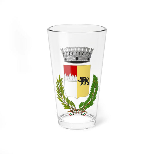 Siculiana-Stemma (Italy) (Coat of Arms) Pint Glass 16oz 16oz - Go Mug Yourself