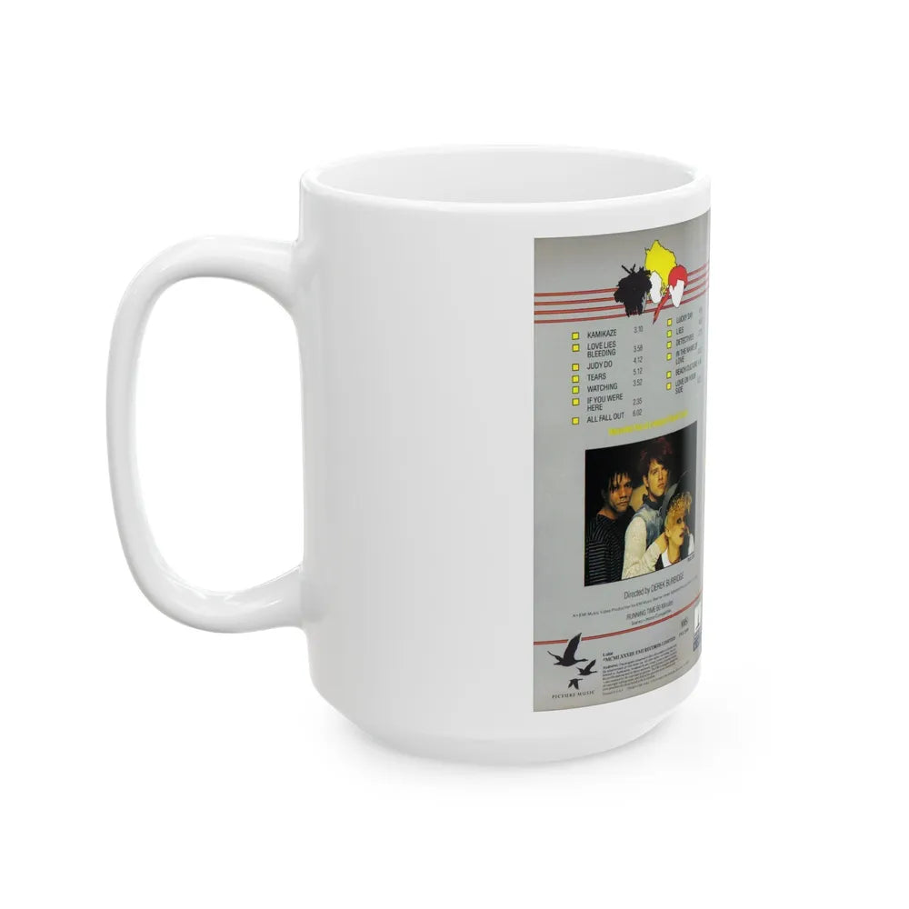 SIDE KICKS THE MOVIE THOMPSON TWINS (VHS COVER) - White Coffee Mug-Go Mug Yourself