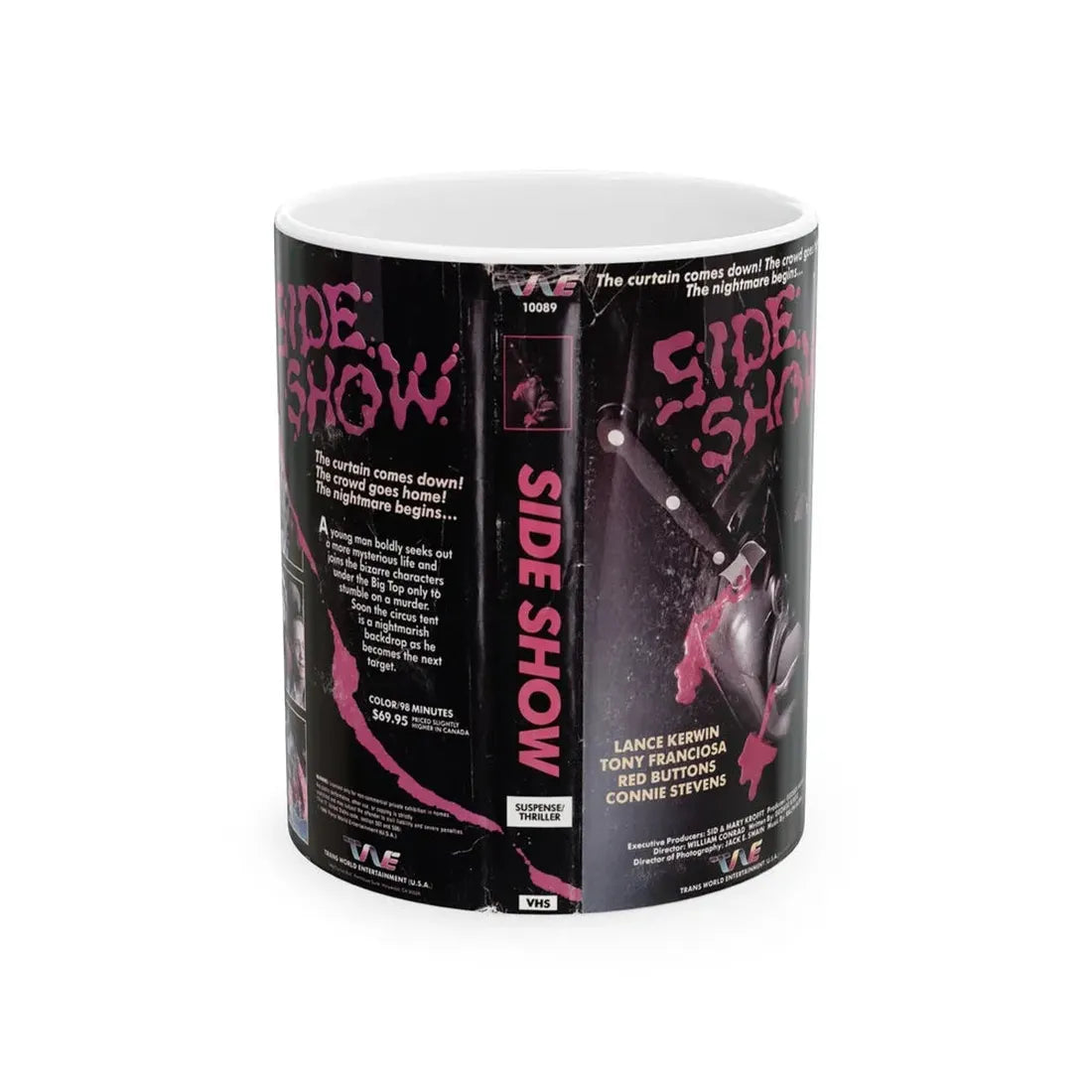 SIDE SHOW (VHS COVER) - White Coffee Mug 11oz - Go Mug Yourself