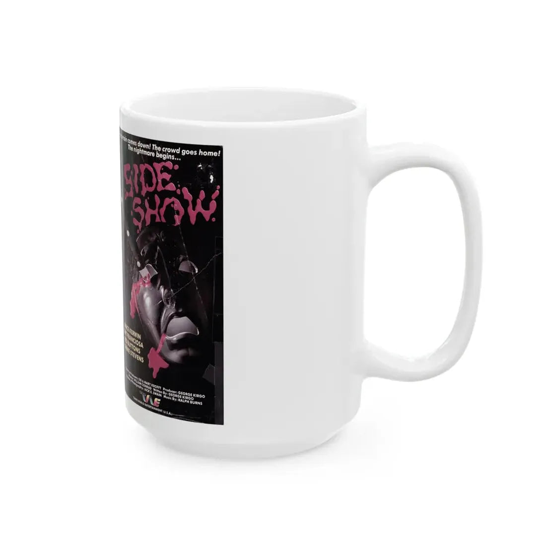 SIDE SHOW (VHS COVER) - White Coffee Mug - Go Mug Yourself