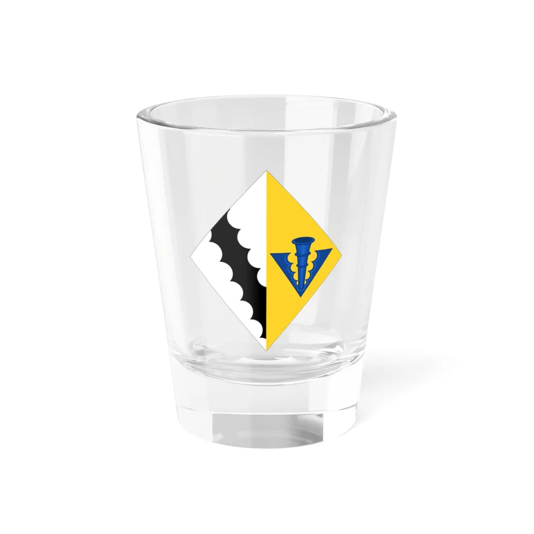 Sidney Sussex College Cambridge arms lozenge (England) (Coat of Arms) Shot Glass 1.5oz 1.5oz - Go Mug Yourself