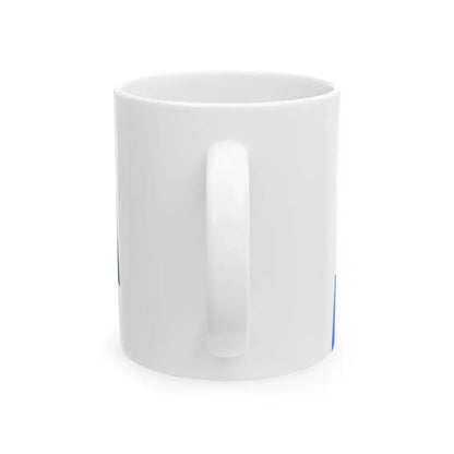 Sierra Leone Flag - iconic waving (Sierra Leone) White Coffee Mug - Go Mug Yourself