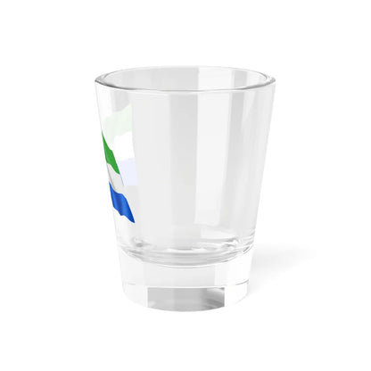 Sierra Leone-flag (Sierra Leone) Shot Glass 1.5oz - Go Mug Yourself