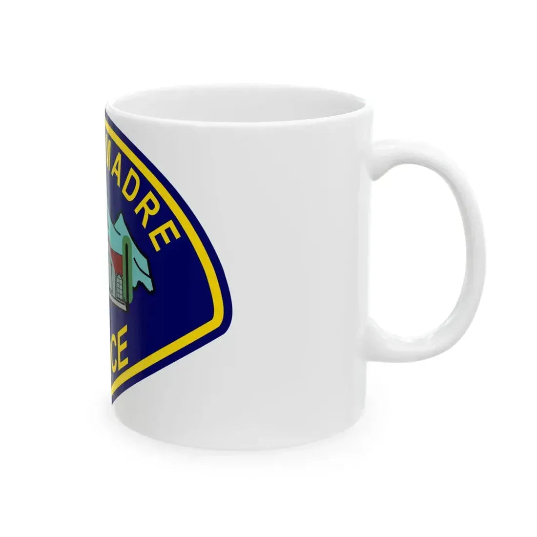 Sierra Madre California Police - White Coffee Mug - Go Mug Yourself