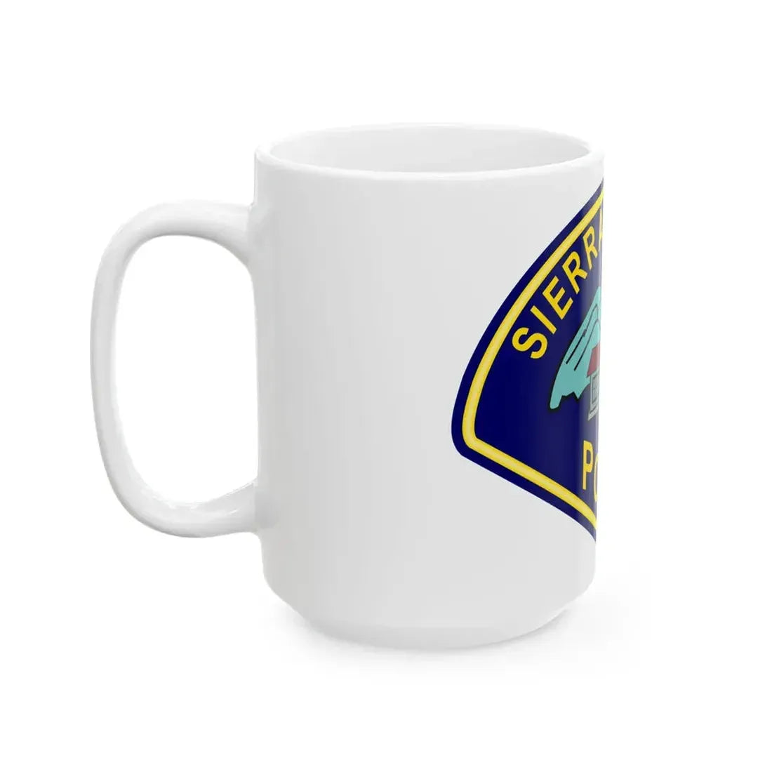Sierra Madre California Police - White Coffee Mug - Go Mug Yourself