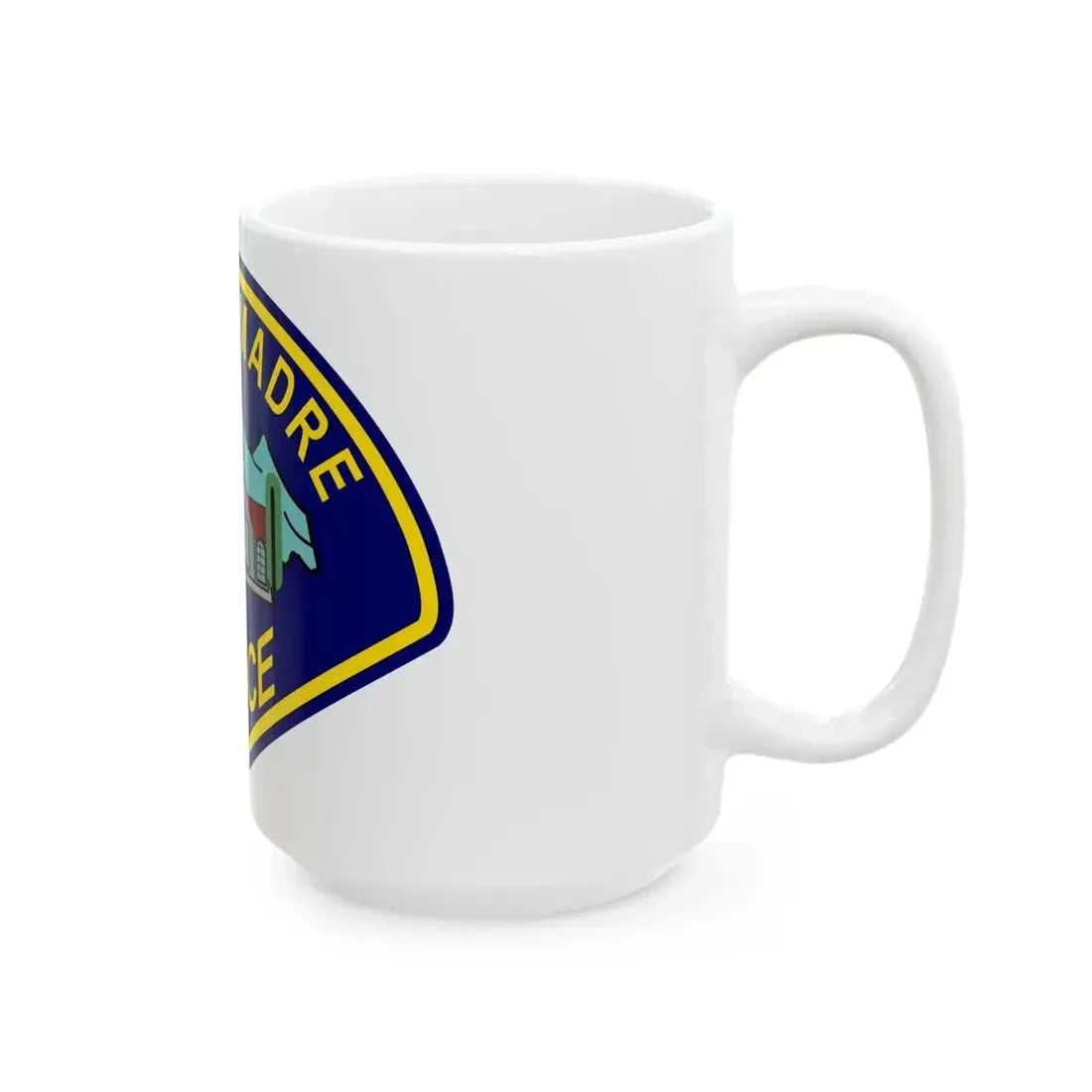 Sierra Madre California Police - White Coffee Mug - Go Mug Yourself
