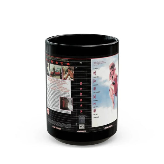 SIESTA (VHS COVER) - Black Coffee Mug 15oz - Go Mug Yourself