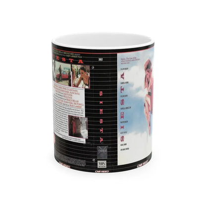 SIESTA (VHS COVER) - White Coffee Mug 11oz - Go Mug Yourself