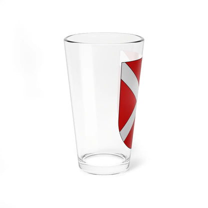 Sigirino-coat of arms (Switzerland) (Coat of Arms) Pint Glass 16oz - Go Mug Yourself