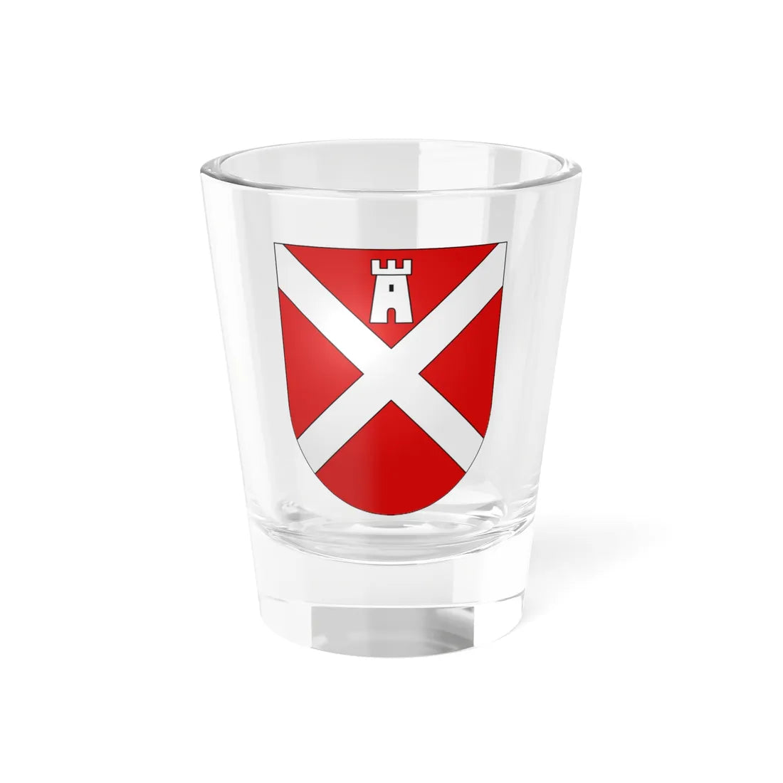 Sigirino-coat of arms (Switzerland) (Coat of Arms) Shot Glass 1.5oz 1.5oz - Go Mug Yourself