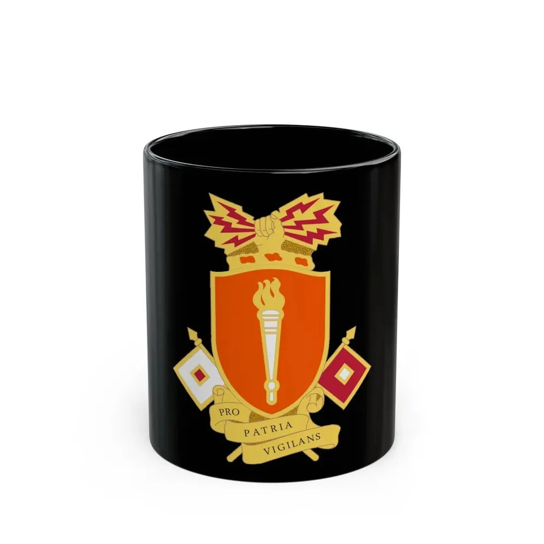 Signal Center and Fort Gordon and School 2 (U.S. Army) Black Coffee Mug 11oz - Go Mug Yourself