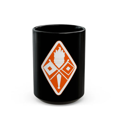 Signal Center and Fort Gordon and School (U.S. Army) Black Coffee Mug-15oz-Go Mug Yourself