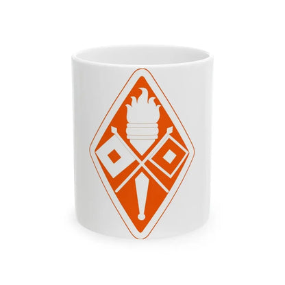 Signal Center and Fort Gordon and School (U.S. Army) White Coffee Mug 11oz - Go Mug Yourself