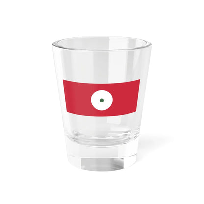 Signal flag of the Royal Hungarian Army 1943 (Hungary) Shot Glass 1.5oz 1.5oz - Go Mug Yourself
