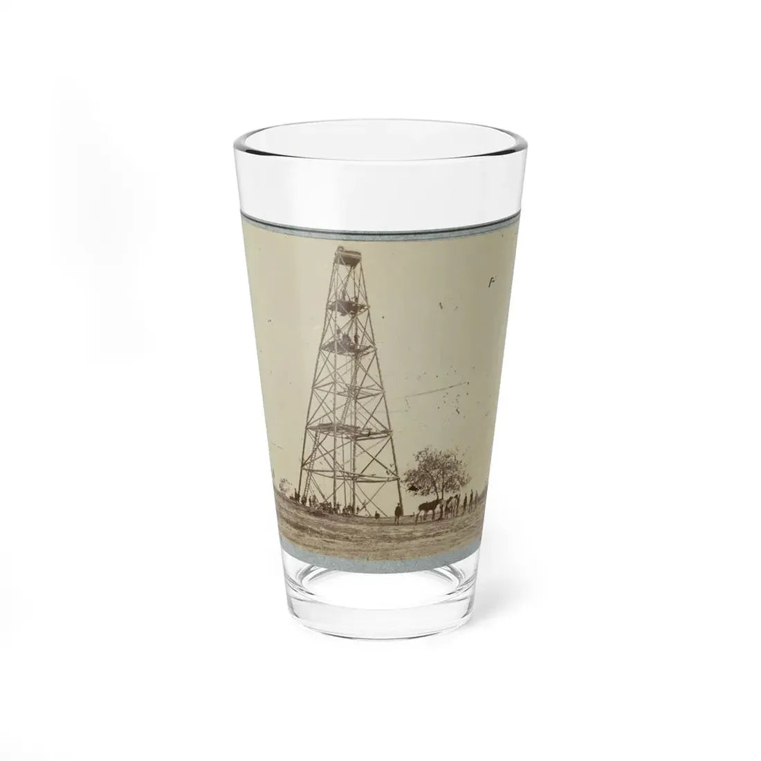 Signal Tower (U.S. Civil War) Pint Glass 16oz 16oz - Go Mug Yourself