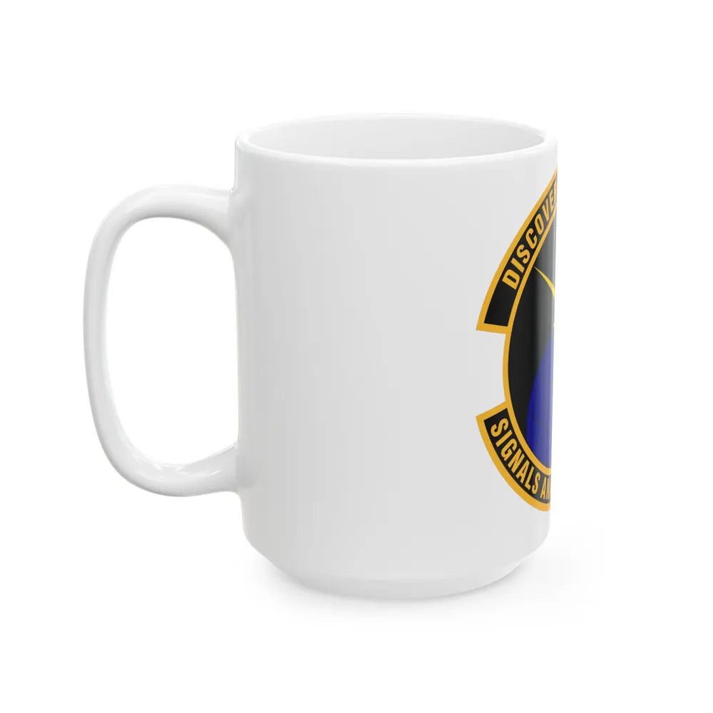 Signals Analysis Squadron (U.S. Air Force) White Coffee Mug-Go Mug Yourself