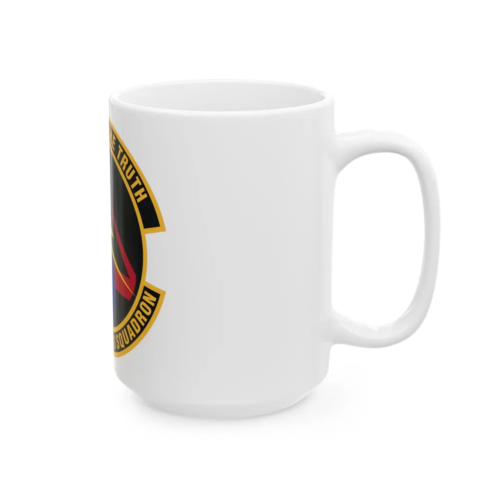 Signals Analysis Squadron (U.S. Air Force) White Coffee Mug-Go Mug Yourself