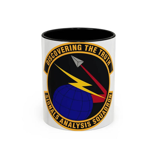 Signals Analysis Squadron (U.S. Air Force) Accent Coffee Mug - Go Mug Yourself