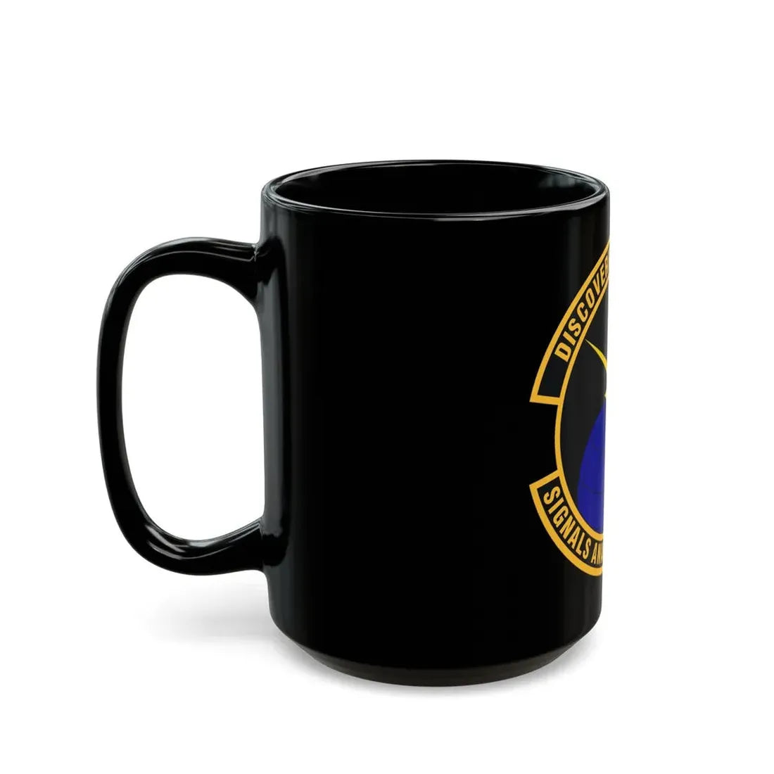 Signals Analysis Squadron (U.S. Air Force) Black Coffee Mug - Go Mug Yourself