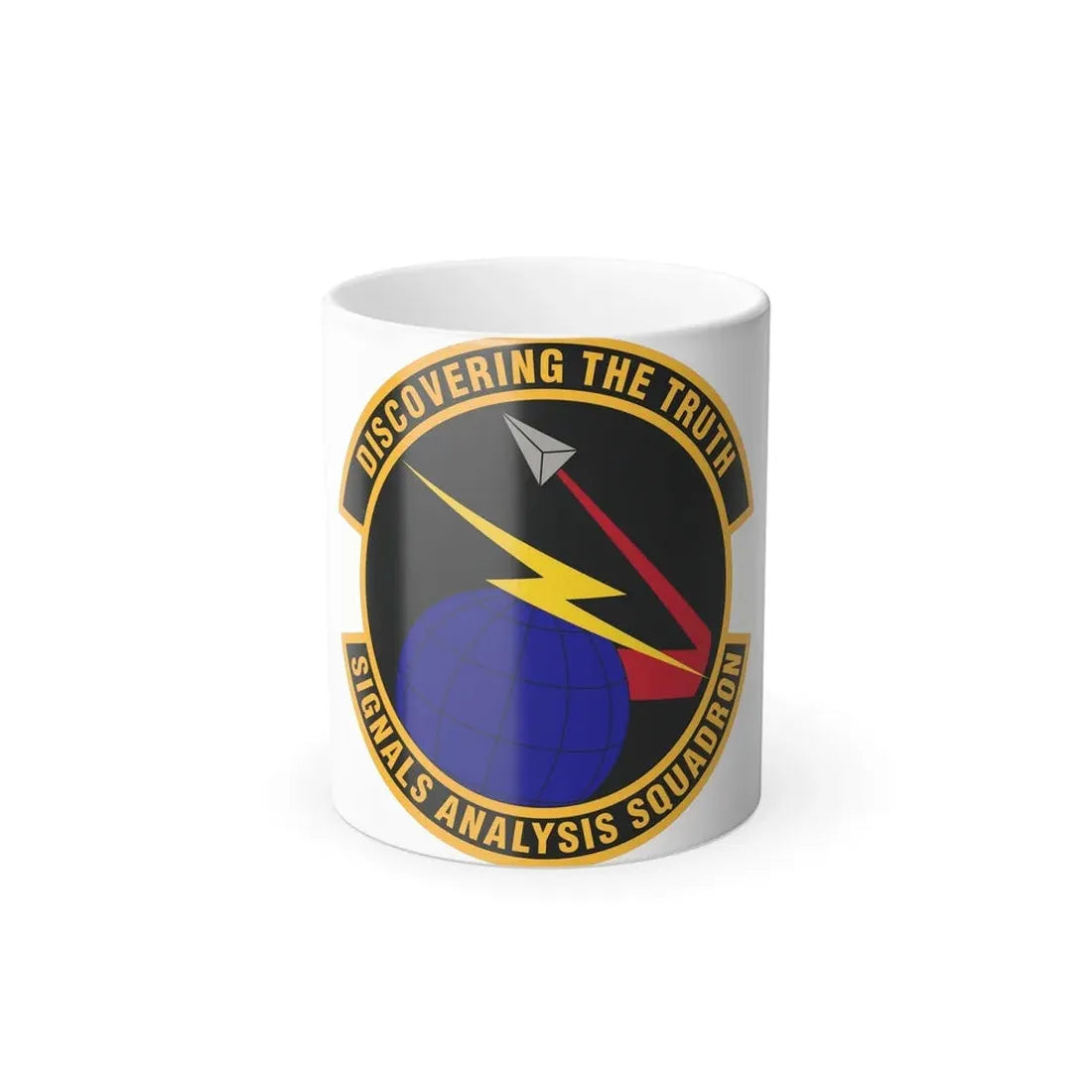 Signals Analysis Squadron (U.S. Air Force) Color Changing Coffee Mug 11oz - Go Mug Yourself