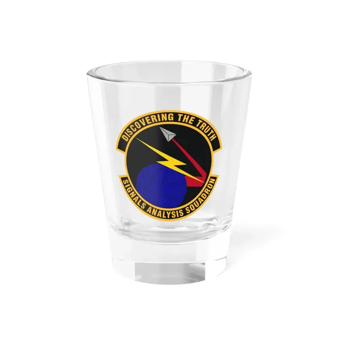 Signals Analysis Squadron (U.S. Air Force) Shot Glass 1.5oz 1.5oz - Go Mug Yourself