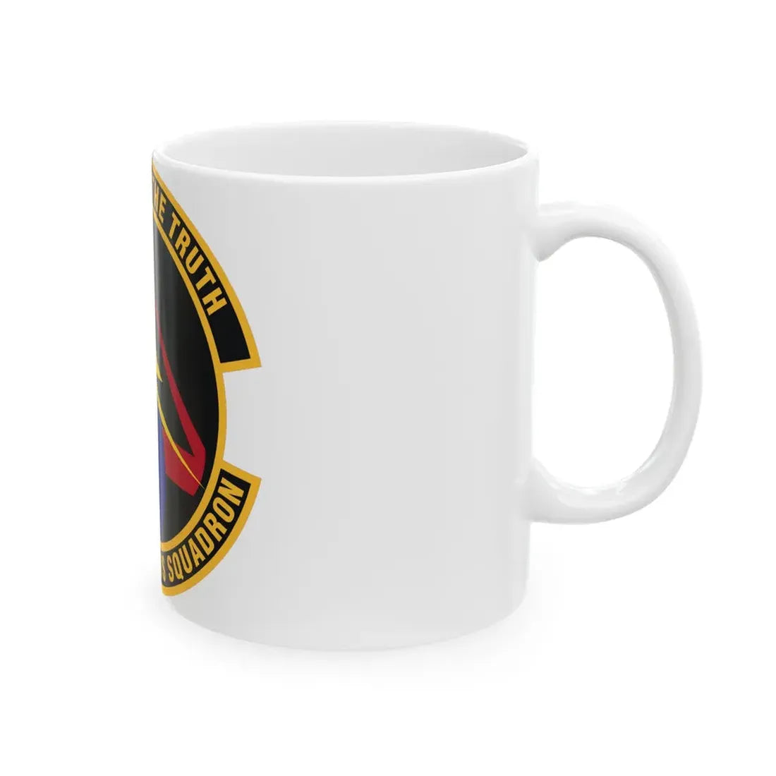 Signals Analysis Squadron (U.S. Air Force) White Coffee Mug - Go Mug Yourself
