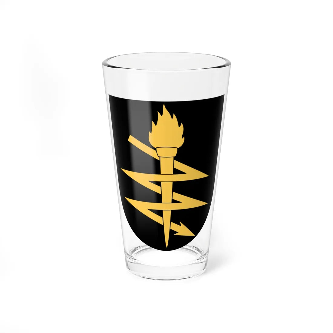 Signalunderrättelsetjänsten vapen (Sweden) (Coat of Arms) Pint Glass 16oz 16oz - Go Mug Yourself