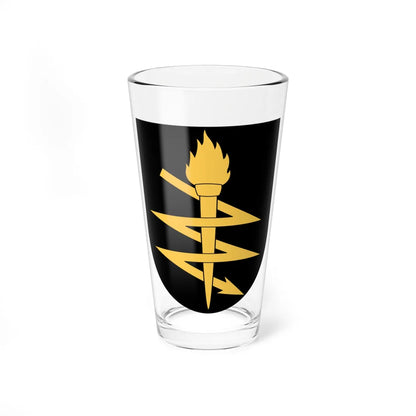 Signalunderrättelsetjänsten vapen (Sweden) (Coat of Arms) Pint Glass 16oz 16oz - Go Mug Yourself
