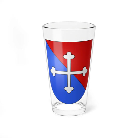 Signy-Avenex-coat of arms (Switzerland) (Coat of Arms) Pint Glass 16oz 16oz - Go Mug Yourself