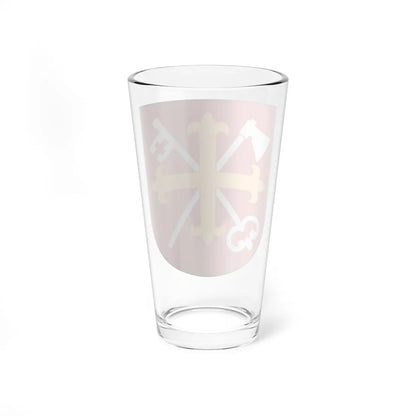 Sigtuna församling vapen (Sweden) (Coat of Arms) Pint Glass 16oz - Go Mug Yourself