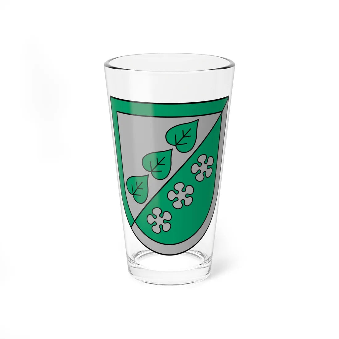 Siguldas novads COA (Latvia) (Coat of Arms) Pint Glass 16oz 16oz - Go Mug Yourself