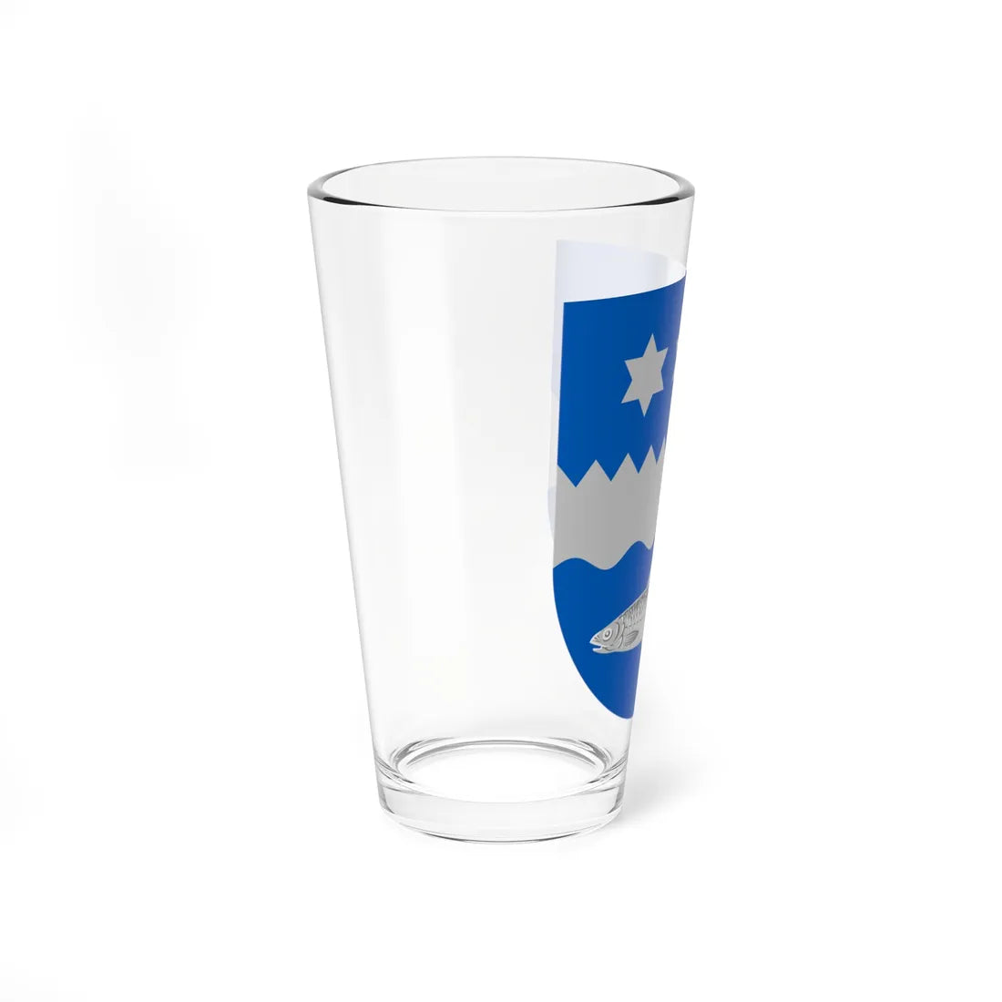 Siikajoki.vaakuna.2007 (Finland) (Coat of Arms) Pint Glass 16oz - Go Mug Yourself