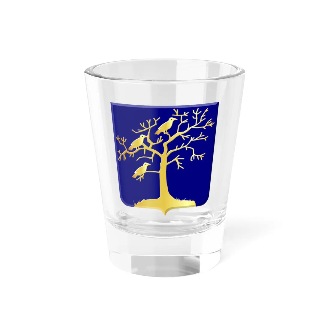 Sijbekarspel wapen (Netherlands) (Coat of Arms) Shot Glass 1.5oz - Go Mug Yourself