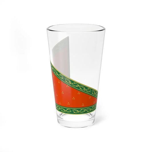 Sikh Empire flag (India) Pint Glass 16oz 16oz - Go Mug Yourself