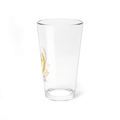 Sikkim police logo (India) (Coat of Arms) Pint Glass 16oz - Go Mug Yourself