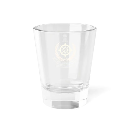 Sikkim police logo (India) (Coat of Arms) Shot Glass 1.5oz - Go Mug Yourself