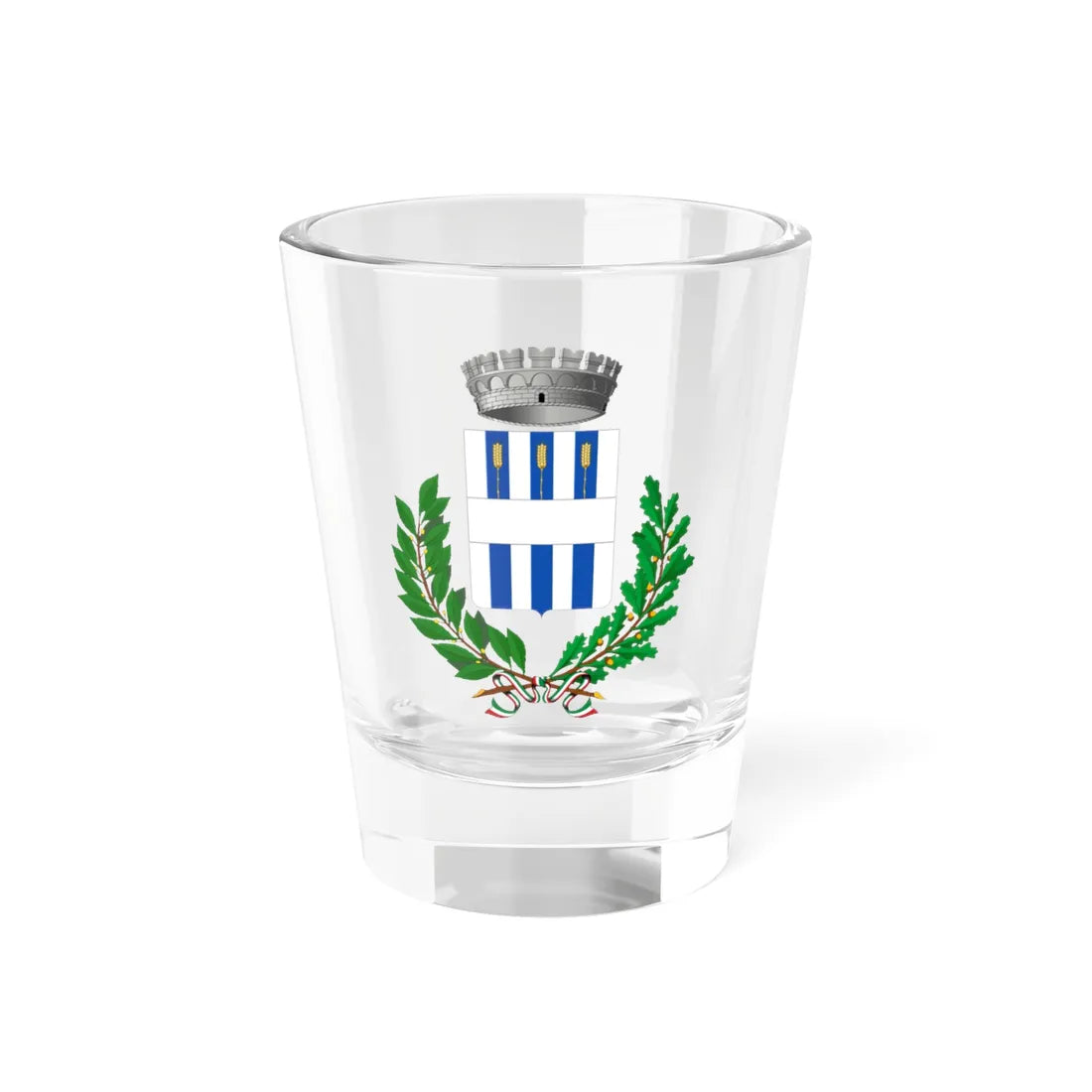Silea-Stemma (Italy) (Coat of Arms) Shot Glass 1.5oz 1.5oz - Go Mug Yourself