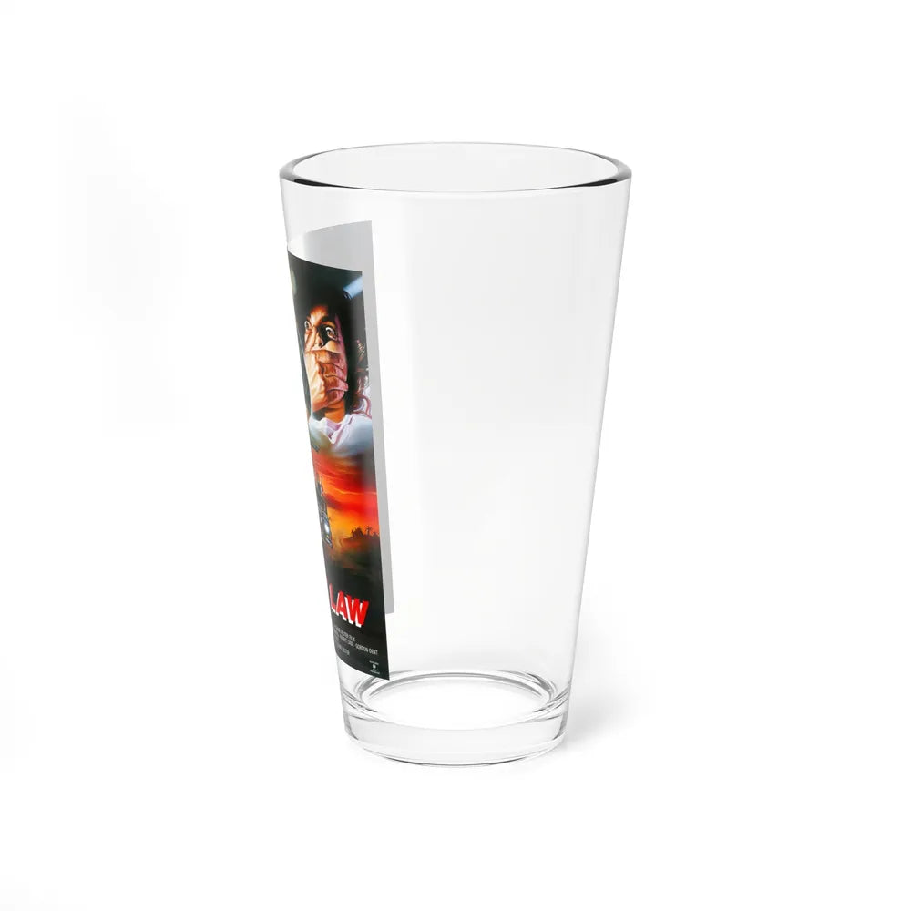 SILENT LAW 1988 Movie Poster - Pint Glass 16oz-Go Mug Yourself