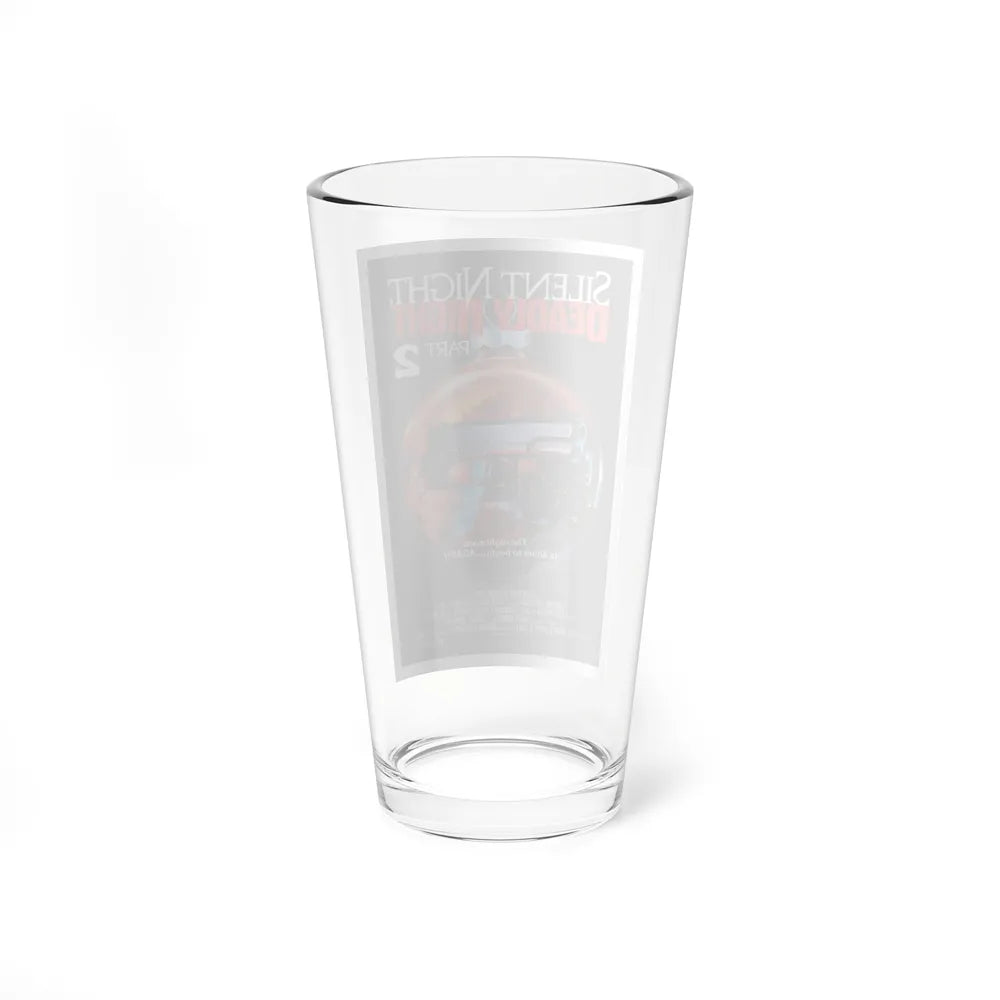 SILENT NIGHT, DEADLY NIGHT PART 2 1987 Movie Poster - Pint Glass 16oz-Go Mug Yourself