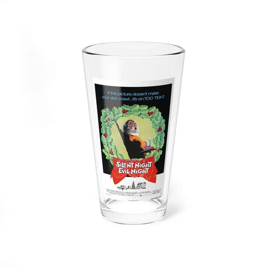 SILENT NIGHT, EVIL NIGHT (BLACK CHRISTMAS) 1974 Movie Poster - Pint Glass 16oz 16oz - Go Mug Yourself