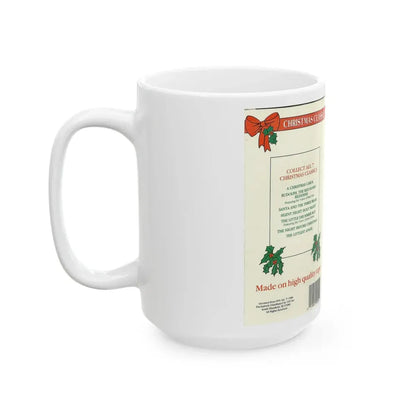 SILENT NIGHT HOLY NIGHT (VHS COVER) - White Coffee Mug - Go Mug Yourself