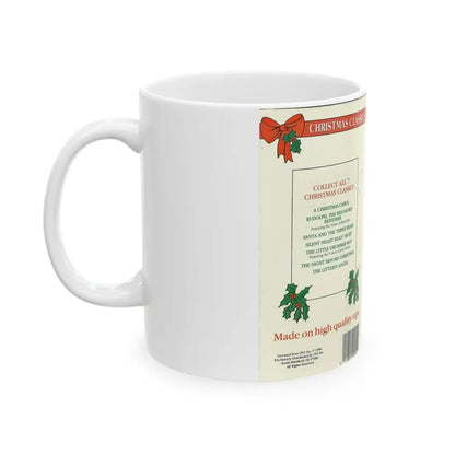 SILENT NIGHT HOLY NIGHT (VHS COVER) - White Coffee Mug - Go Mug Yourself