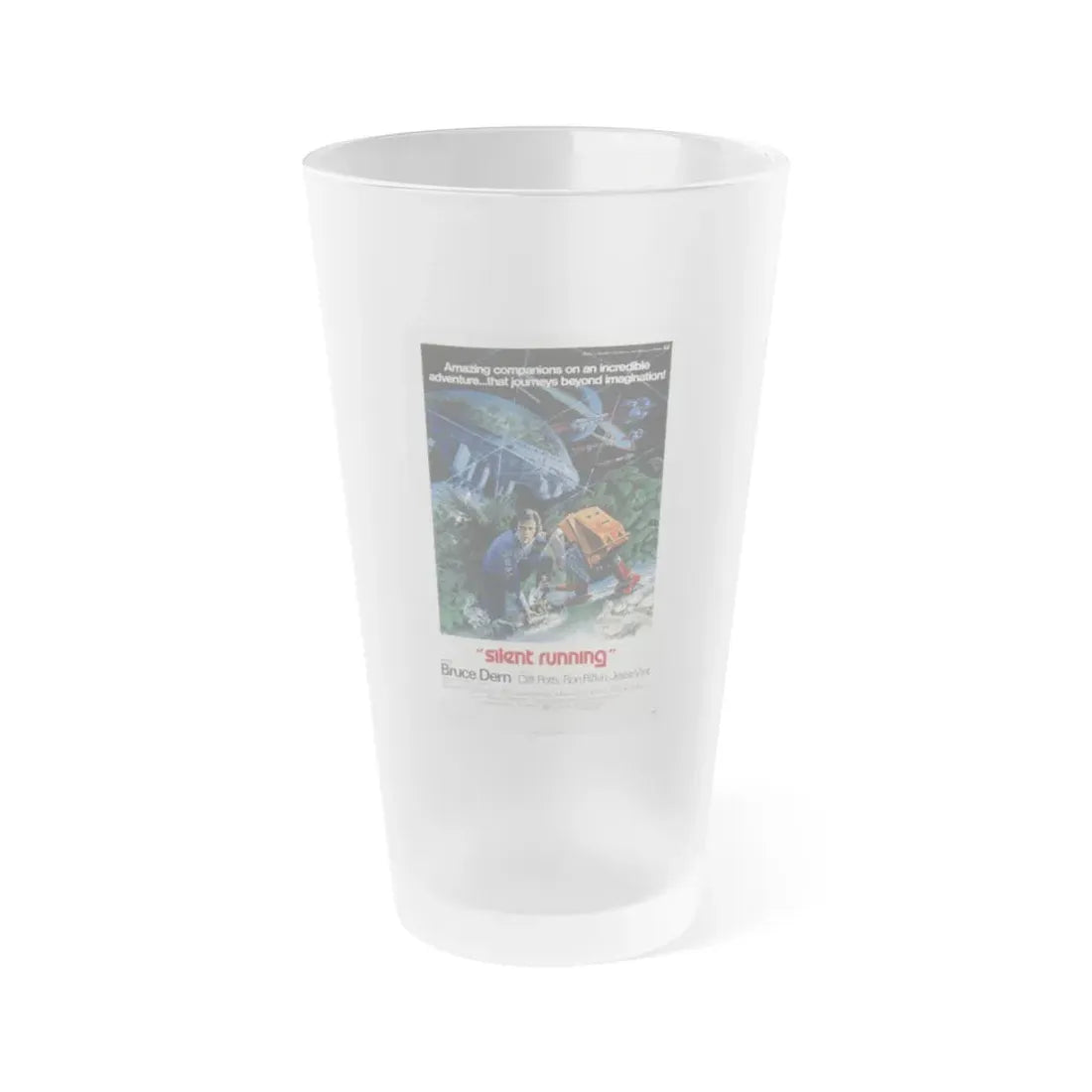 SILENT RUNNING 1972 Movie Poster - Frosted Pint Glass 16oz Default Title - Go Mug Yourself