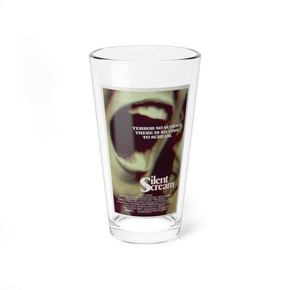 SILENT SCREAM 1980 Movie Poster - Pint Glass 16oz-16oz-Go Mug Yourself