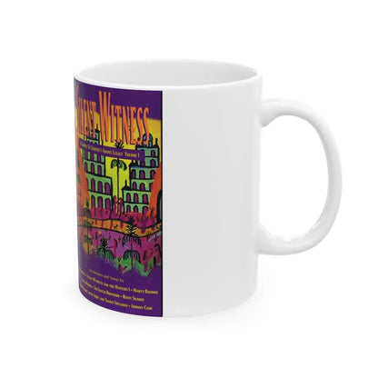 SILENT WITNESS (VHS COVER) - White Coffee Mug - Go Mug Yourself