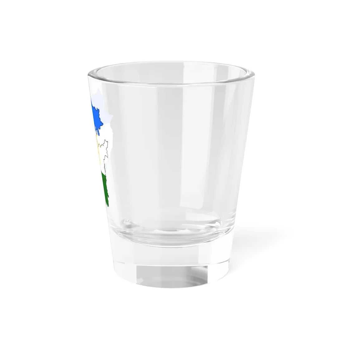 Silhouette of Bashkortostan (Russia) Shot Glass 1.5oz - Go Mug Yourself