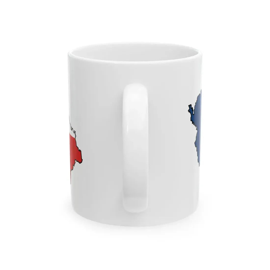 Silhouette of Czech (Czech Republic) White Coffee Mug - Go Mug Yourself