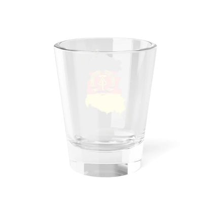 Silhouette of East Germany Shot Glass 1.5oz - Go Mug Yourself