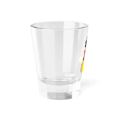 Silhouette of East Germany Shot Glass 1.5oz - Go Mug Yourself