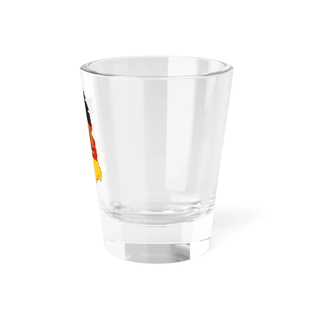 Silhouette of East Germany Shot Glass 1.5oz - Go Mug Yourself
